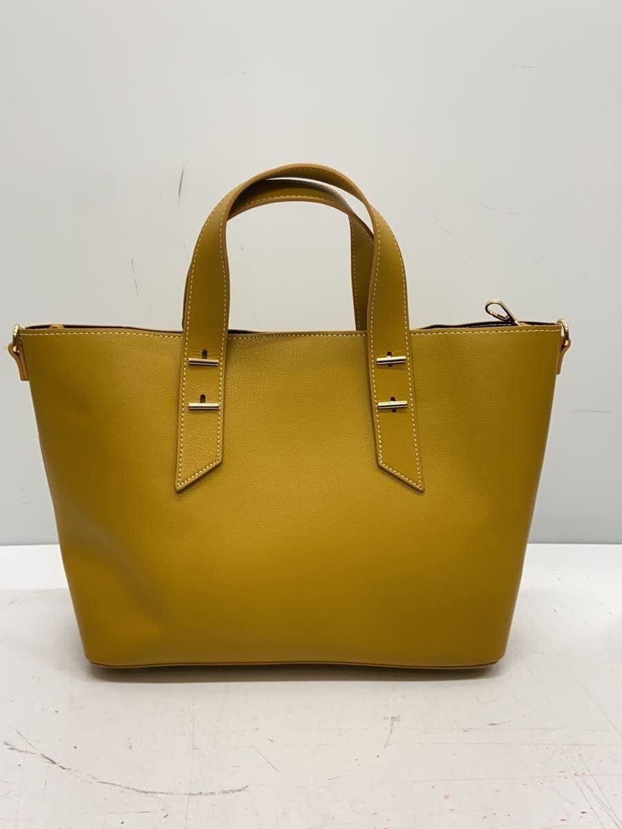HUNDRED Handbag Faux Leather YLW 3