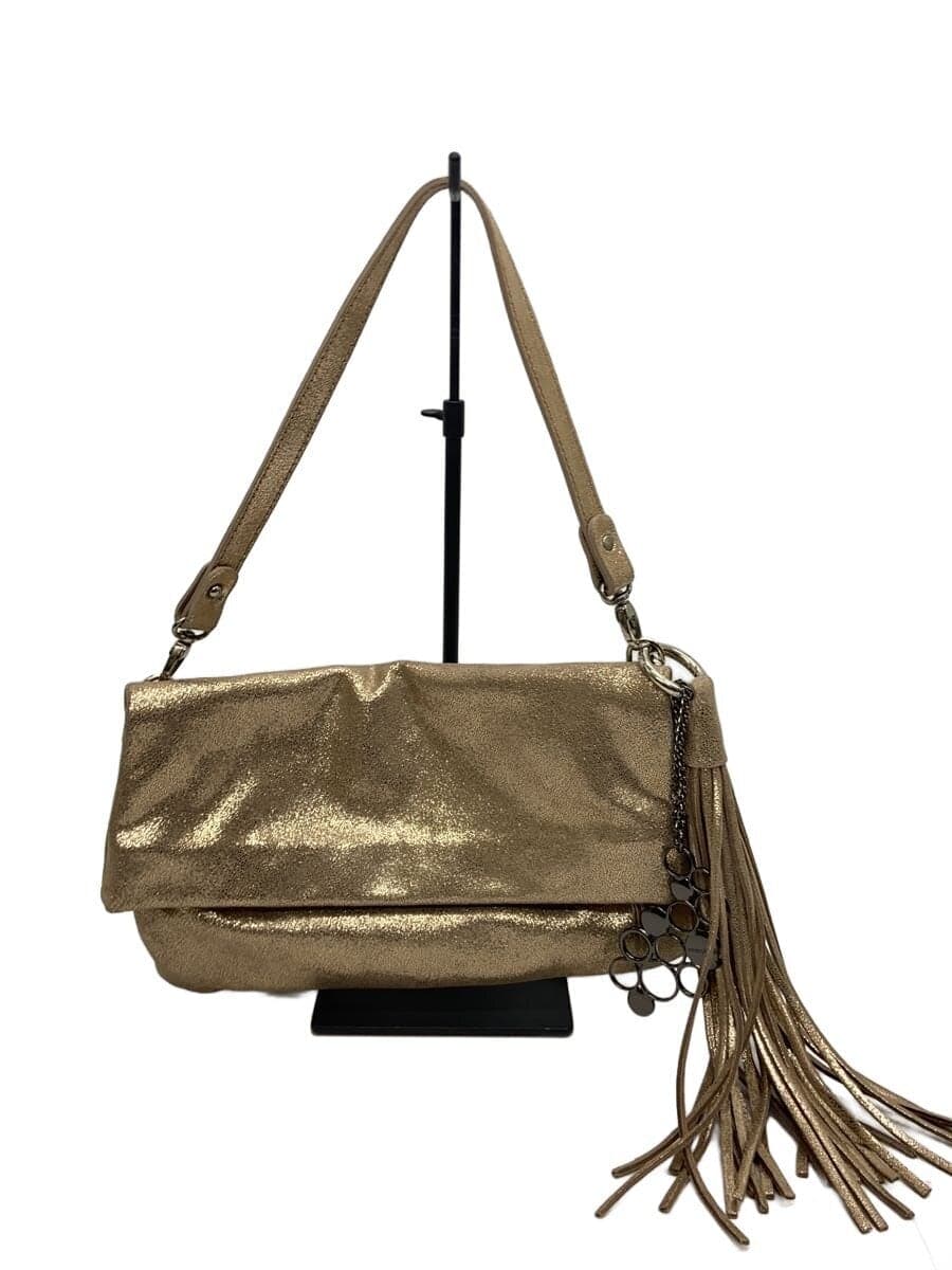GIANNI CHIARINI Shoulder Bag GLD Solid