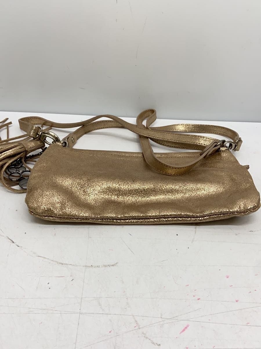 GIANNI CHIARINI Shoulder Bag GLD Solid 4