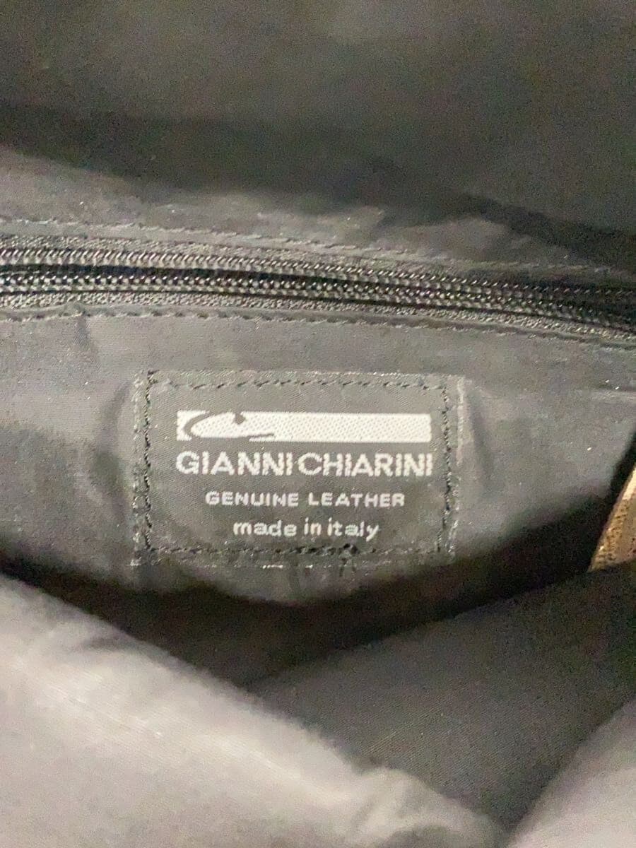 GIANNI CHIARINI Shoulder Bag GLD Solid 5