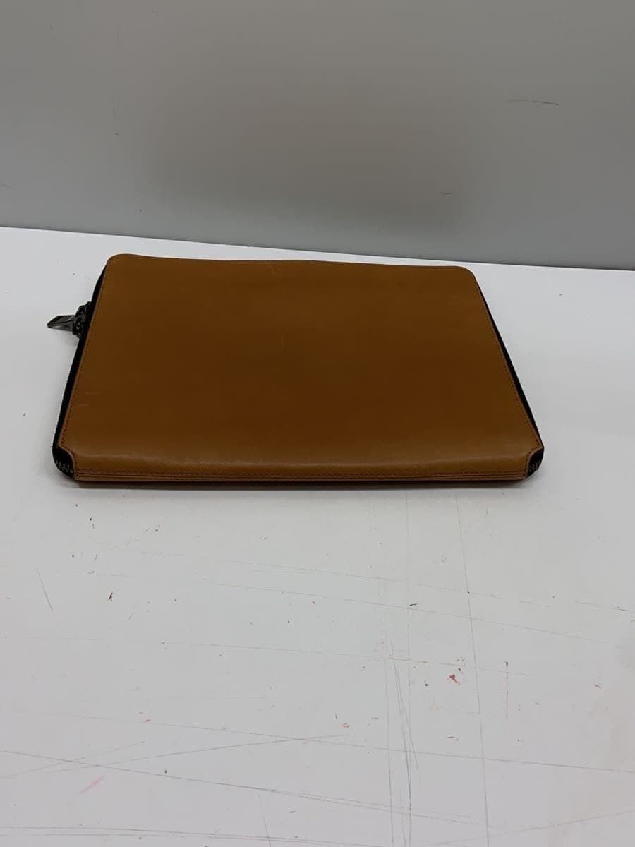 COACH Second Bag Leather BRW Solid 64822 4