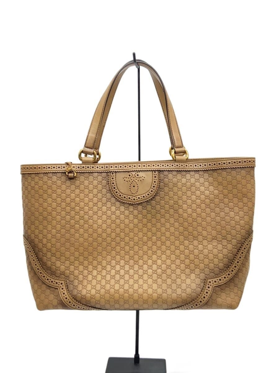 GUCCI Tote Bag_Micro Gucci Check Leather CML 296910