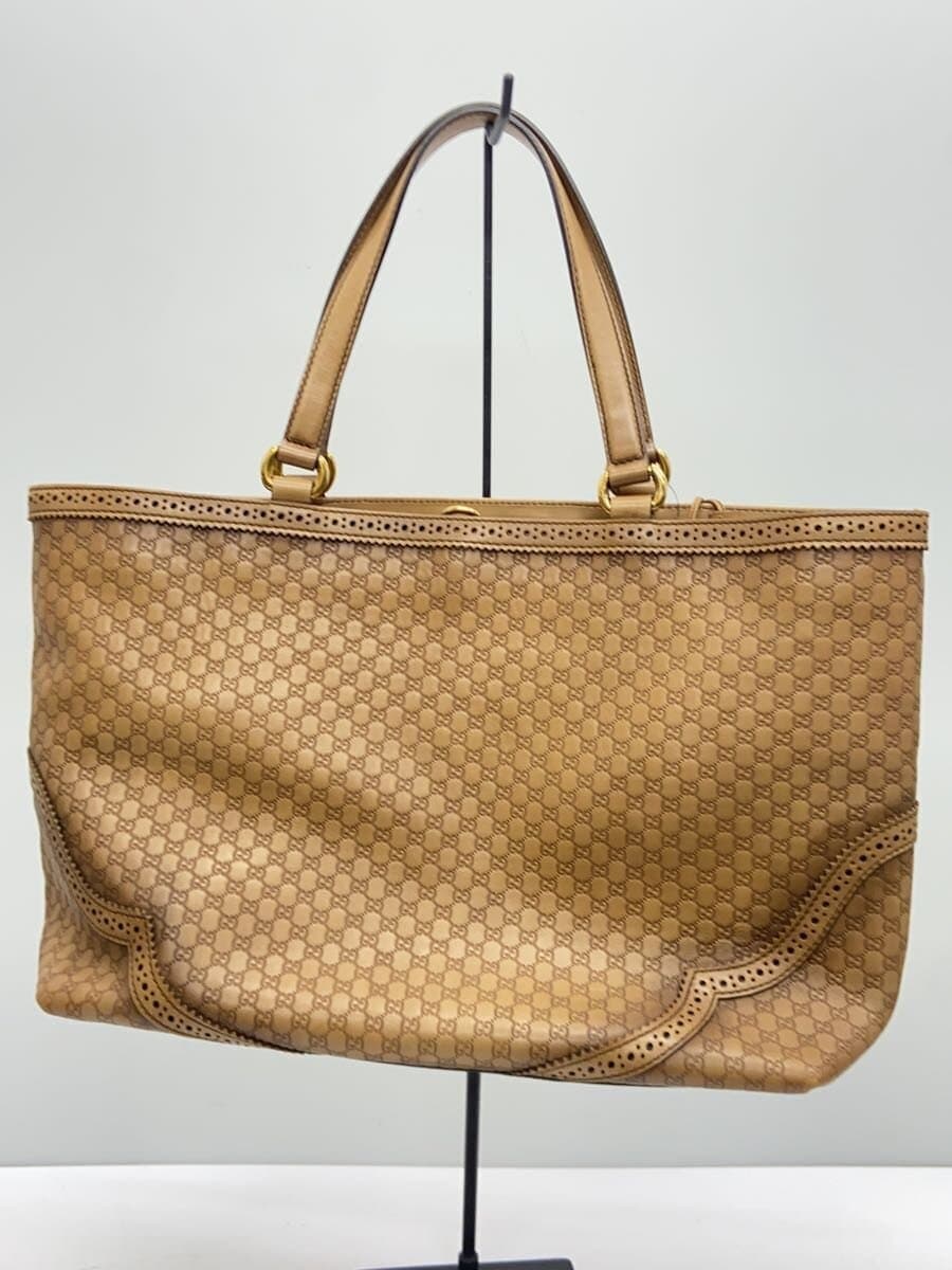 GUCCI Tote Bag_Micro Gucci Check Leather CML 296910 3