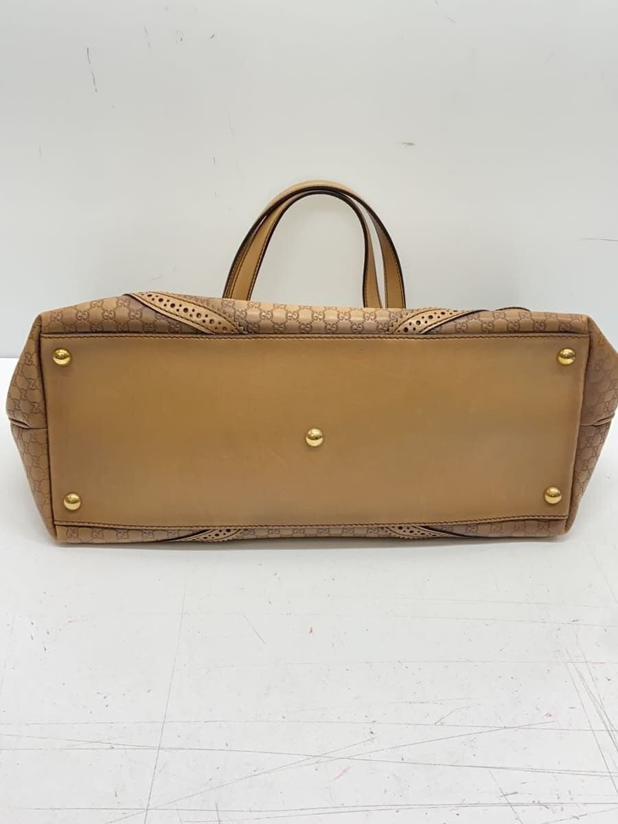 GUCCI Tote Bag_Micro Gucci Check Leather CML 296910 4