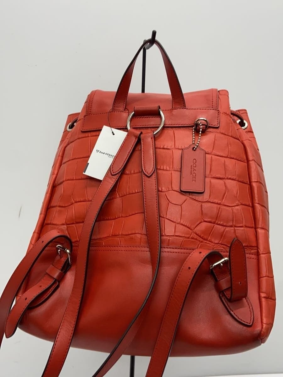 COACH Backpack Leather ORN Solid A1680 37736 3