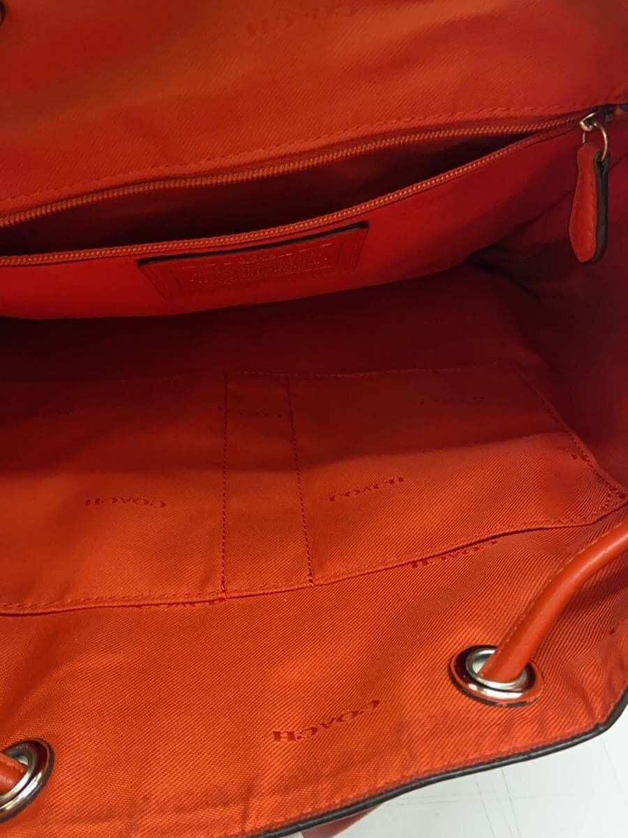 COACH Backpack Leather ORN Solid A1680 37736 6