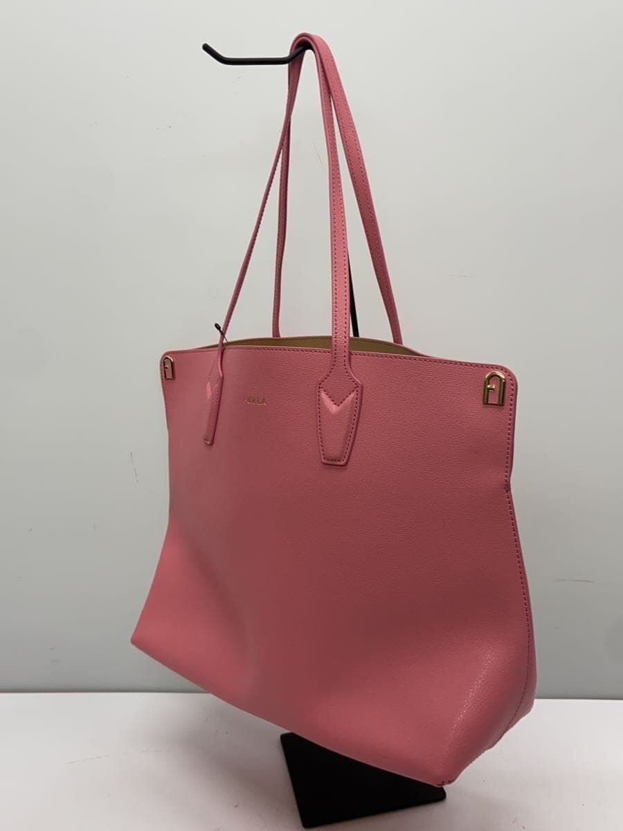 FURLA tote bag leather PNK solid 149538 2