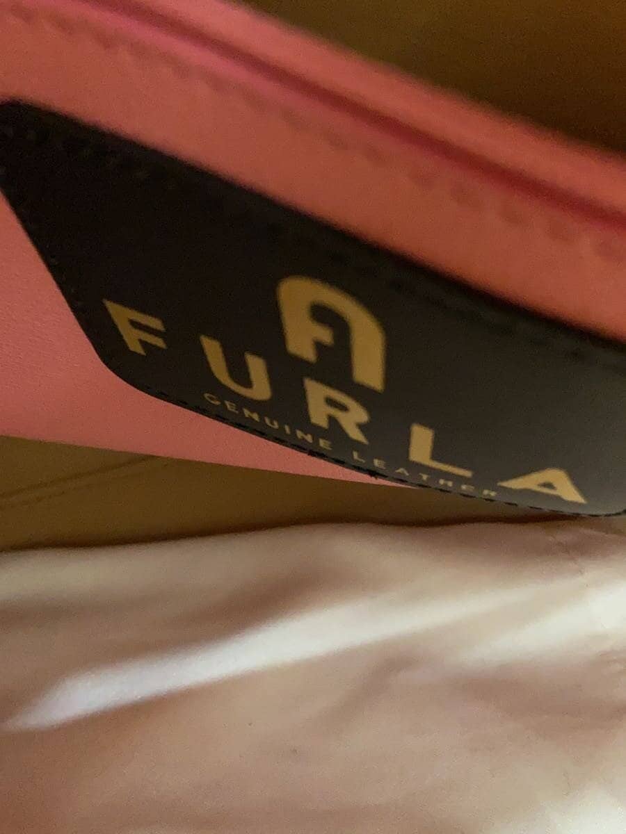 FURLA tote bag leather PNK solid 149538 5