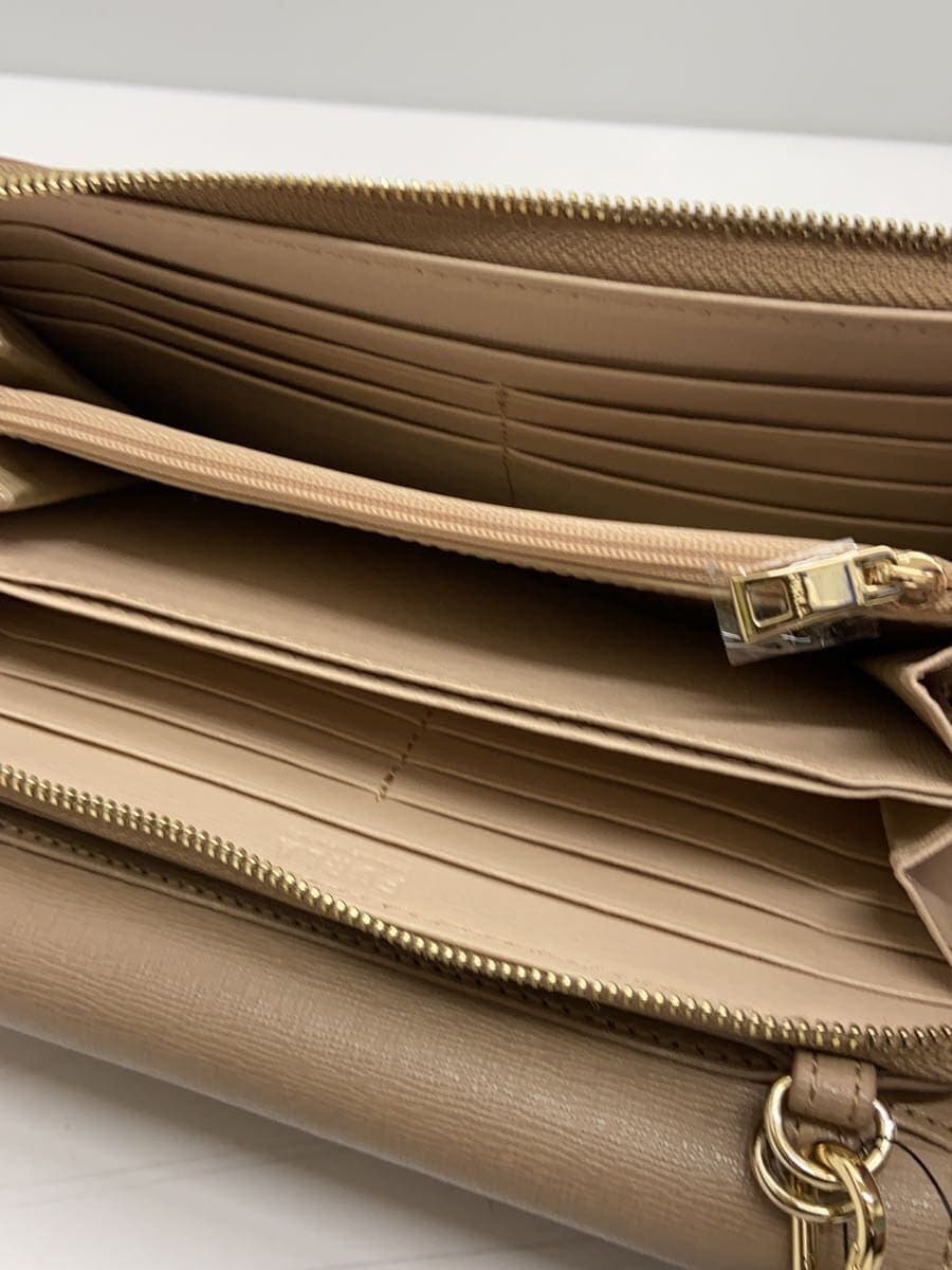 FURLA shoulder bag leather BEG 6