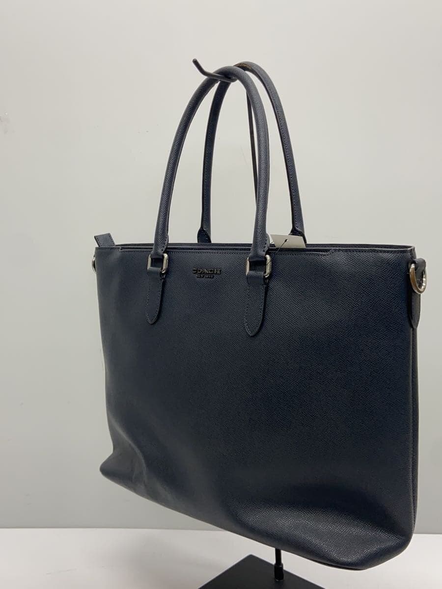 COACH Tote Bag PVC Navy C2842 2