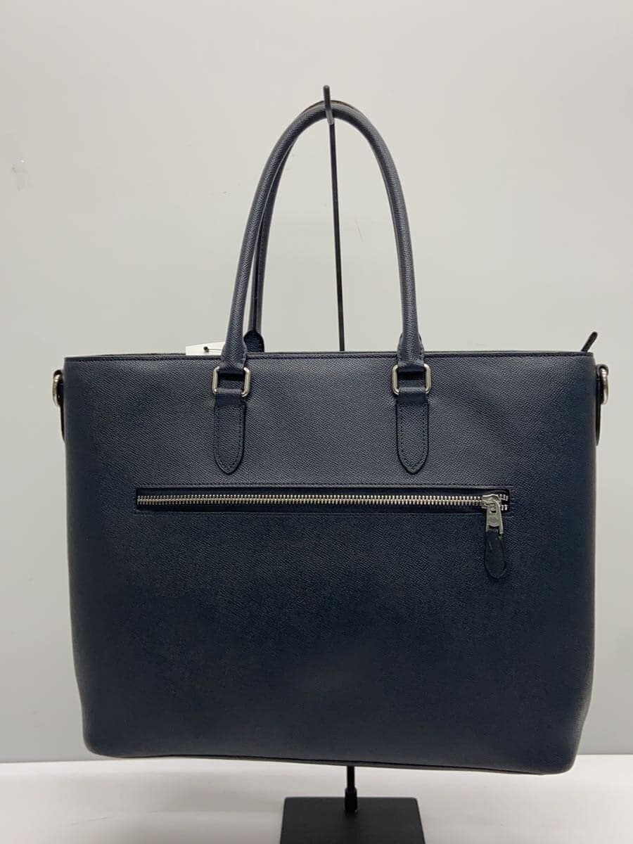 COACH Tote Bag PVC Navy C2842 3