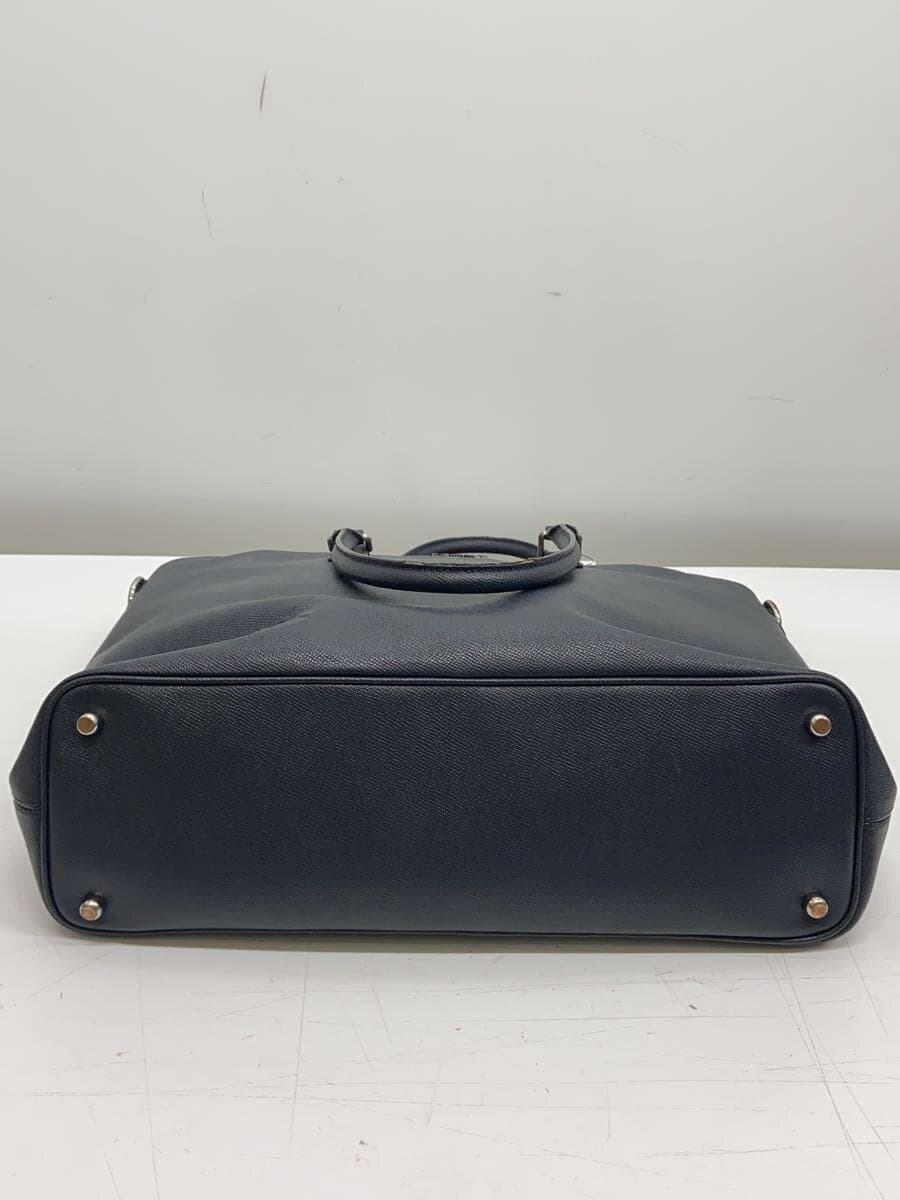 COACH Tote Bag PVC Navy C2842 4