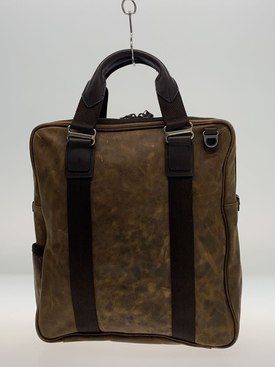 TUMI Shoulder Bag Leather BRW alpha bravo 3