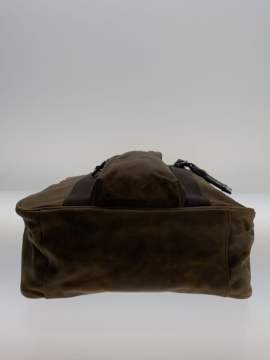 TUMI Shoulder Bag Leather BRW alpha bravo 4