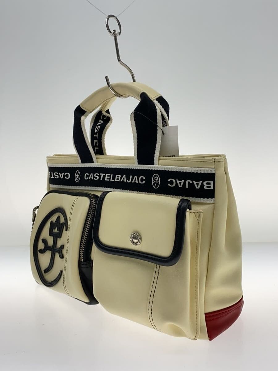 CASTELBAJAC Tote Bag Leather IVO 2