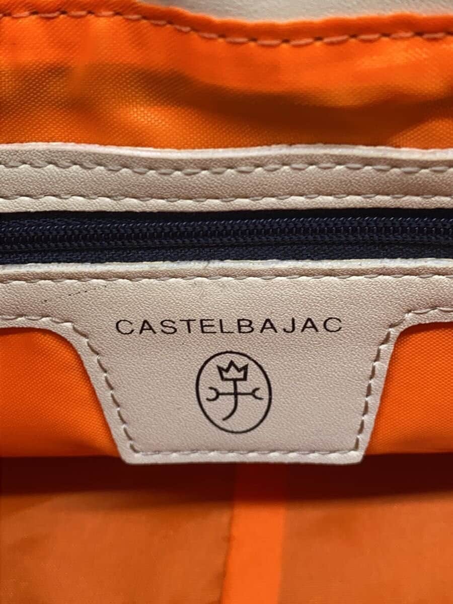 CASTELBAJAC Tote Bag Leather IVO 5