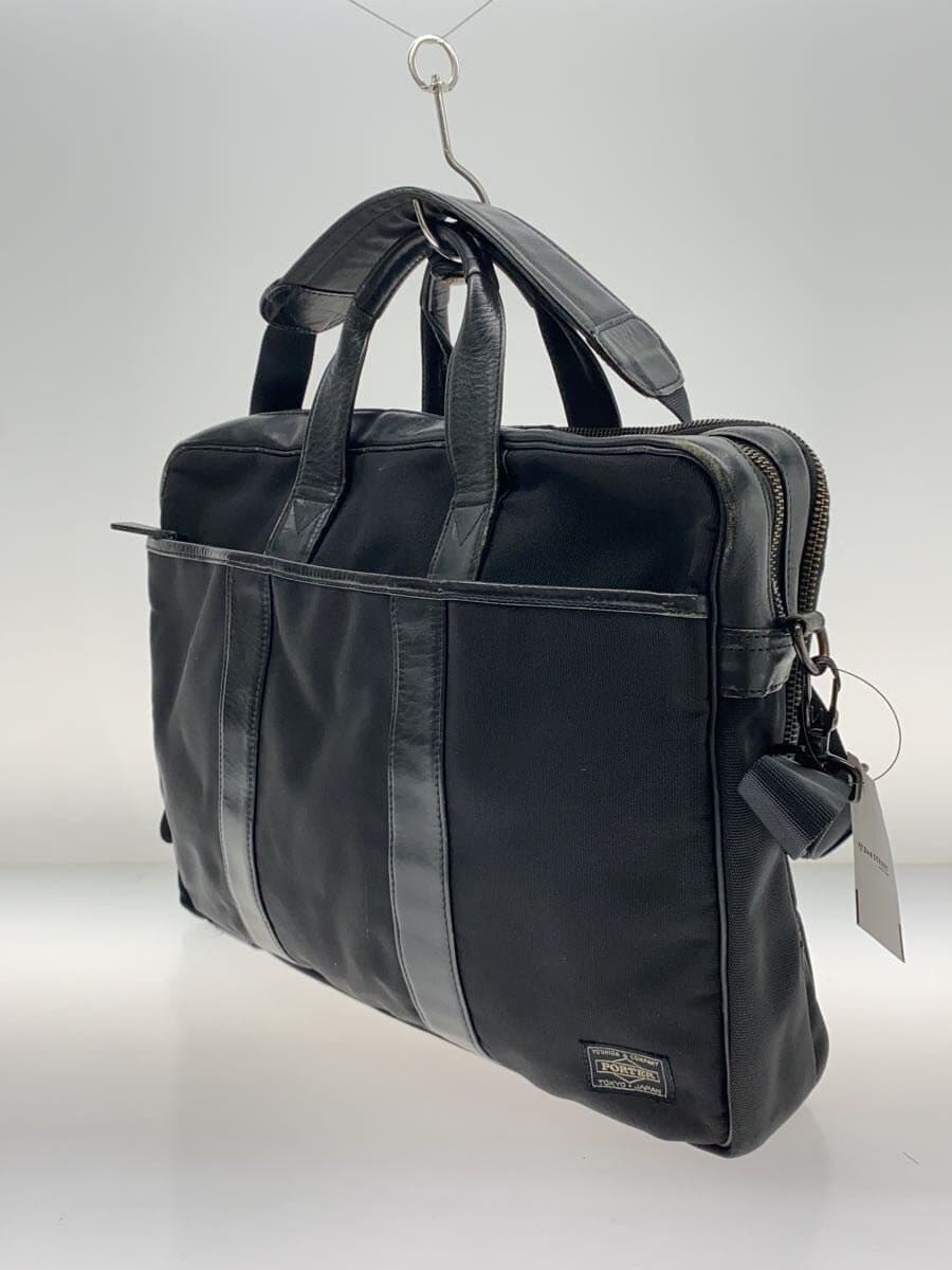 PORTER Briefcase Nylon BLK 2