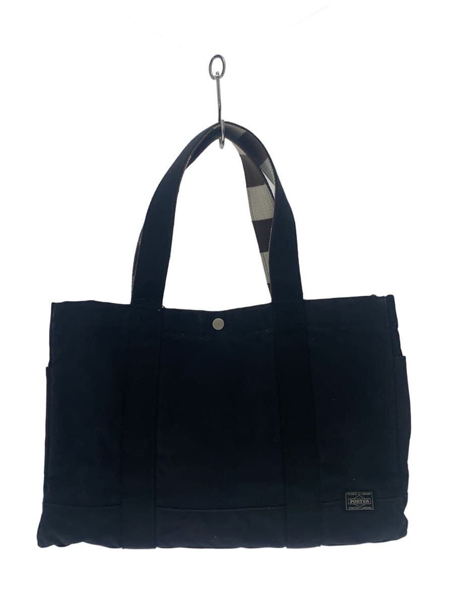 PORTER Tote Bag Canvas BLK Solid