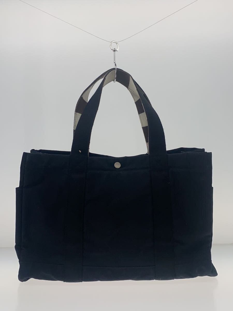 PORTER Tote Bag Canvas BLK Solid 3