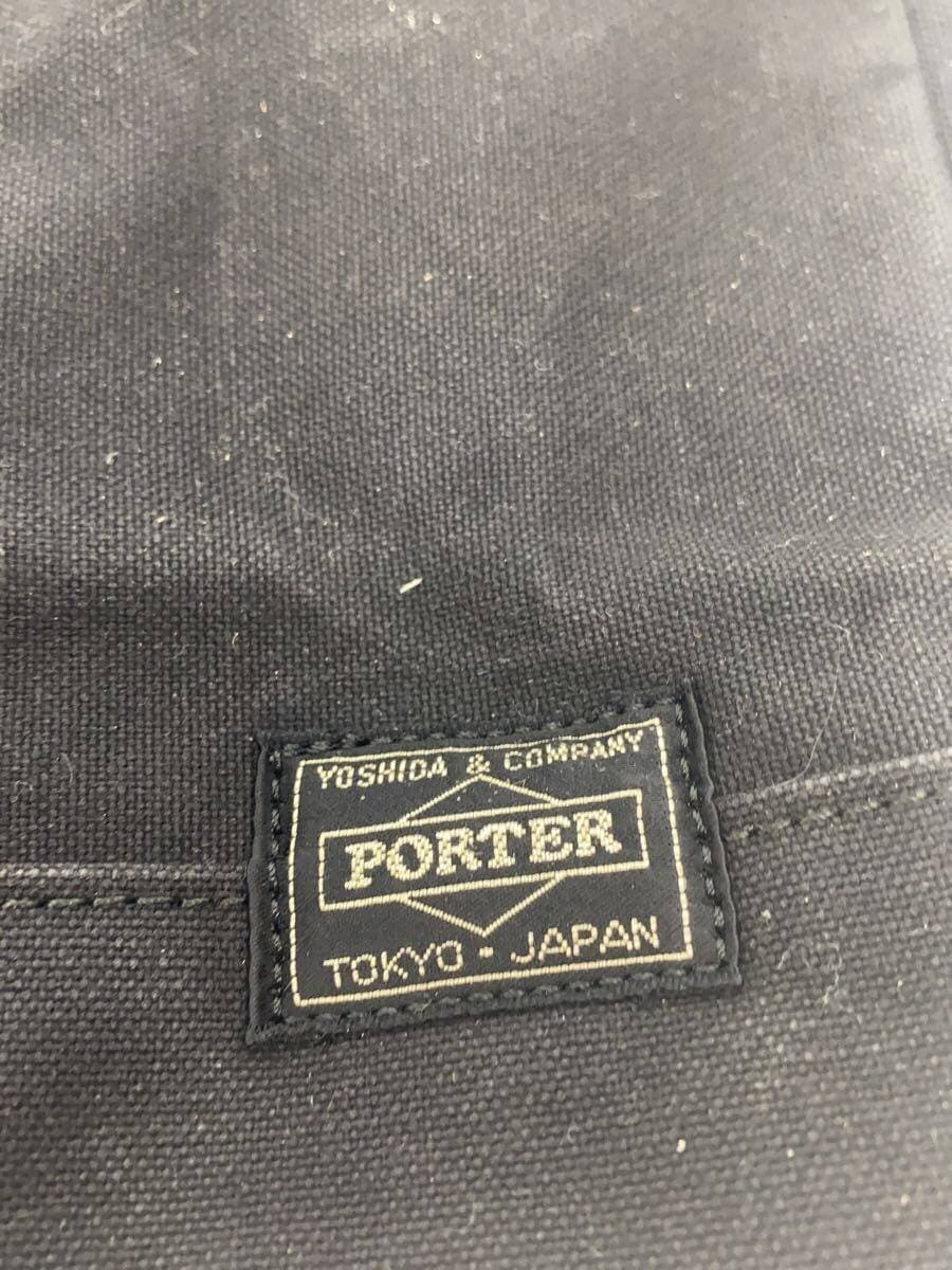 PORTER Tote Bag Canvas BLK Solid 5