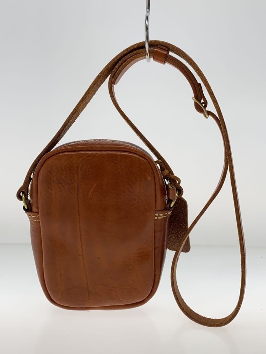 analogico Shoulder Bag Leather BRW Solid 3