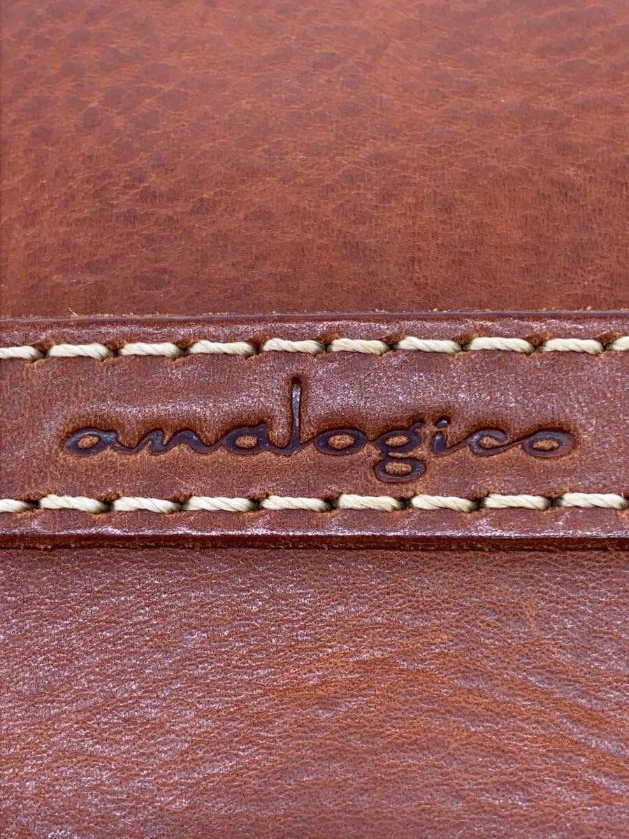 analogico Shoulder Bag Leather BRW Solid 5