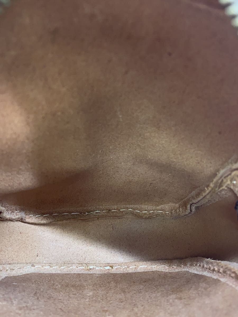 analogico Shoulder Bag Leather BRW Solid 6