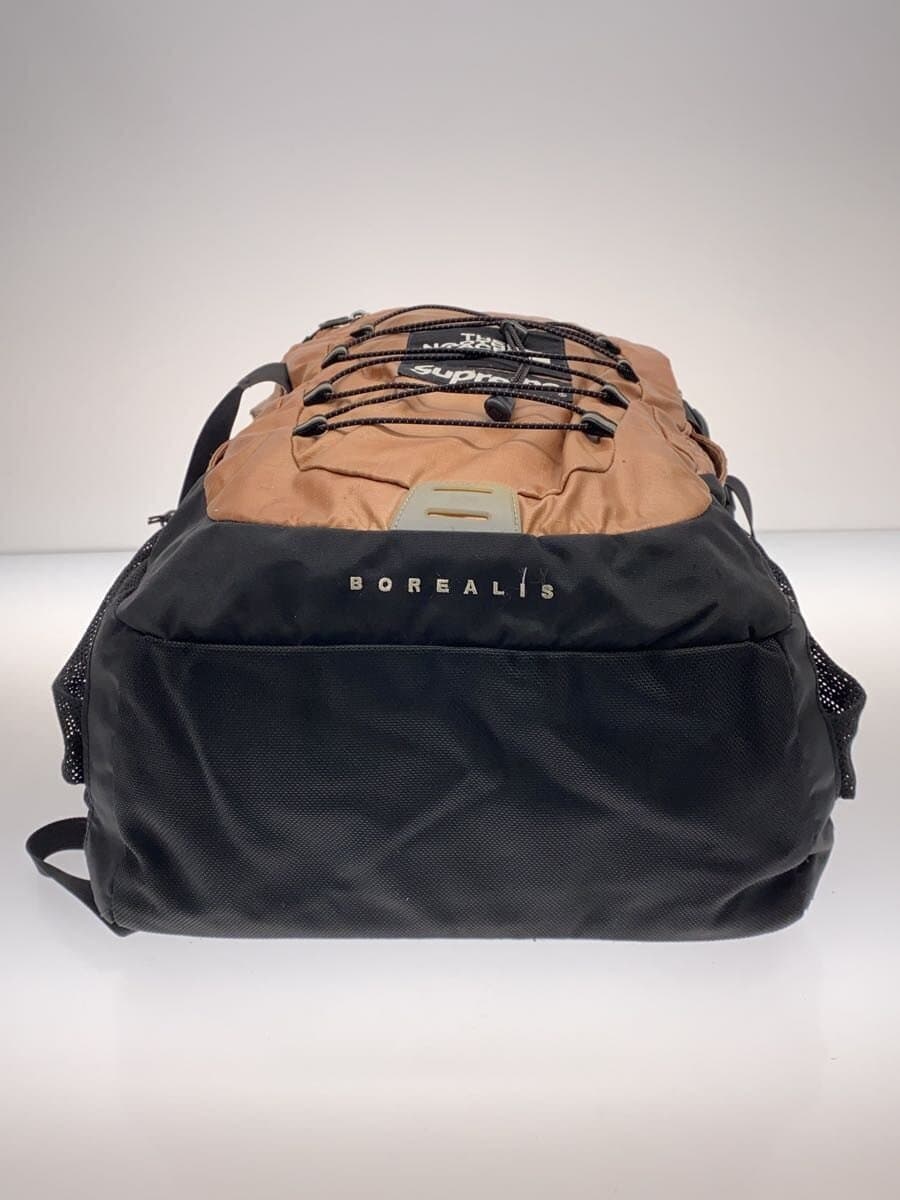 Supreme × THE NORTH FACE 18ss METALLIC BOREEALIS BACKPACK Backpack Beige 4