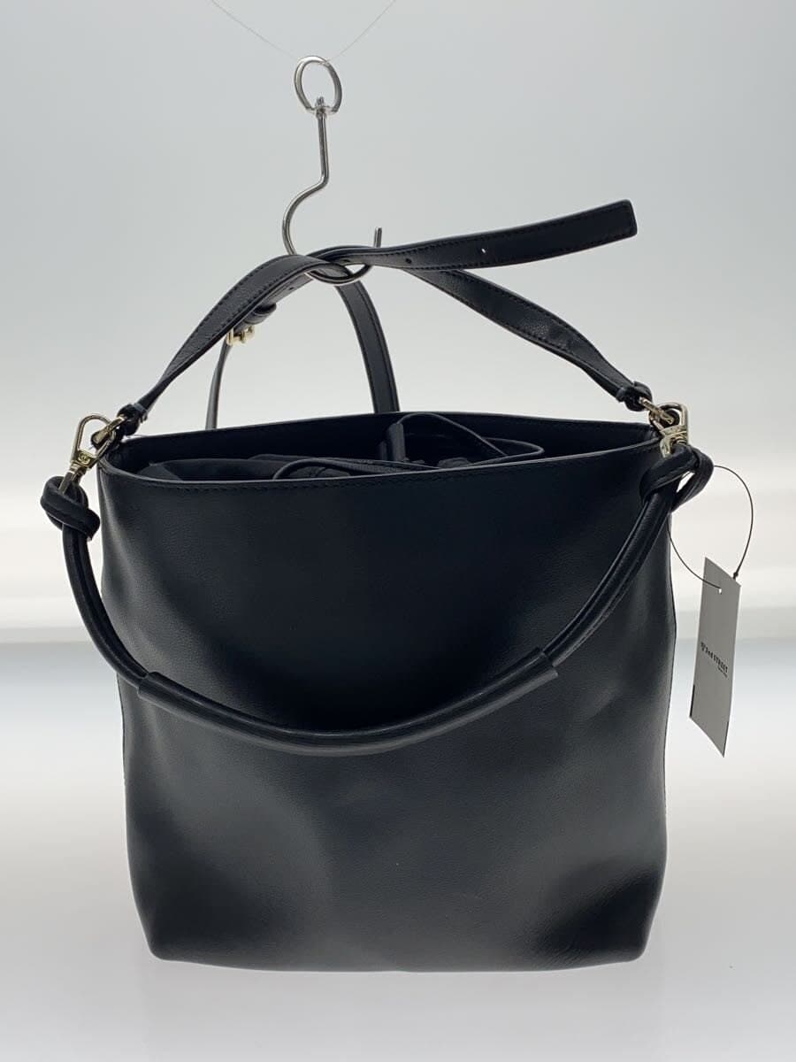 Paul Smith backpack leather black plain APW392 3