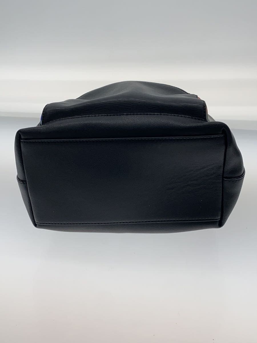 Paul Smith backpack leather black plain APW392 4