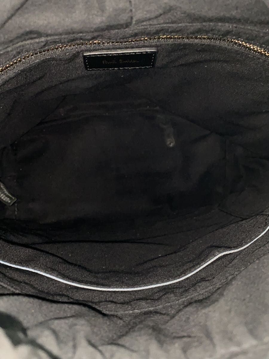 Paul Smith backpack leather black plain APW392 5