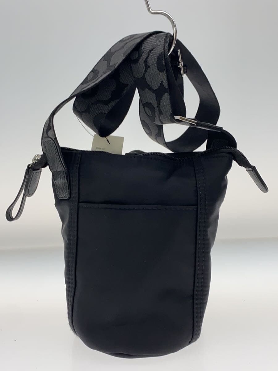 Marimekko Shoulder Bag Nylon Black Essential Bucket Solid Shoulder Bag 3