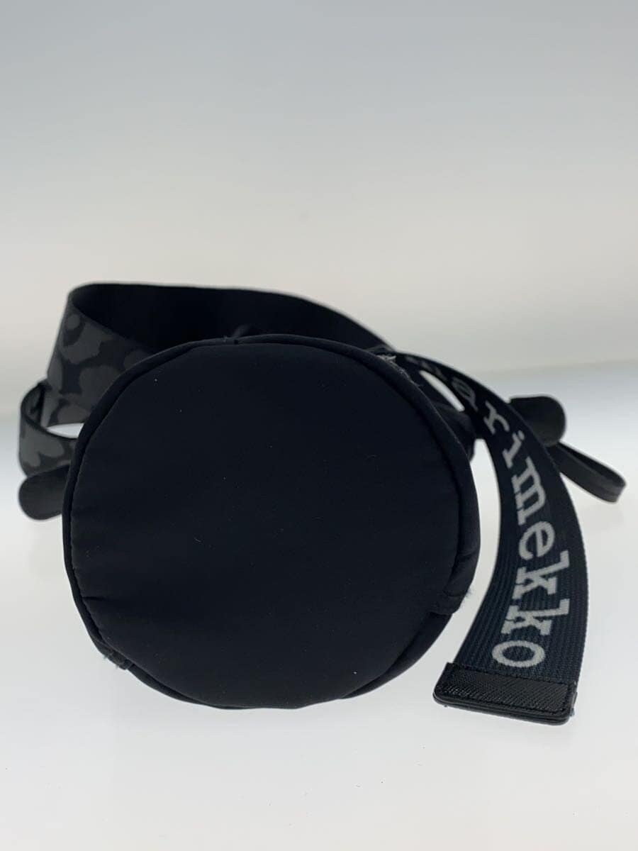 Marimekko Shoulder Bag Nylon Black Essential Bucket Solid Shoulder Bag 4