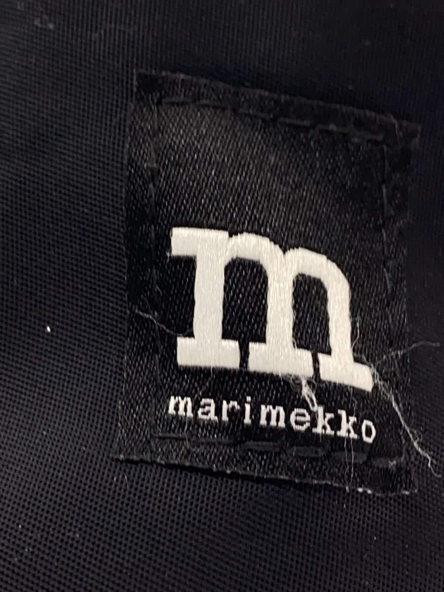 Marimekko Shoulder Bag Nylon Black Essential Bucket Solid Shoulder Bag 5