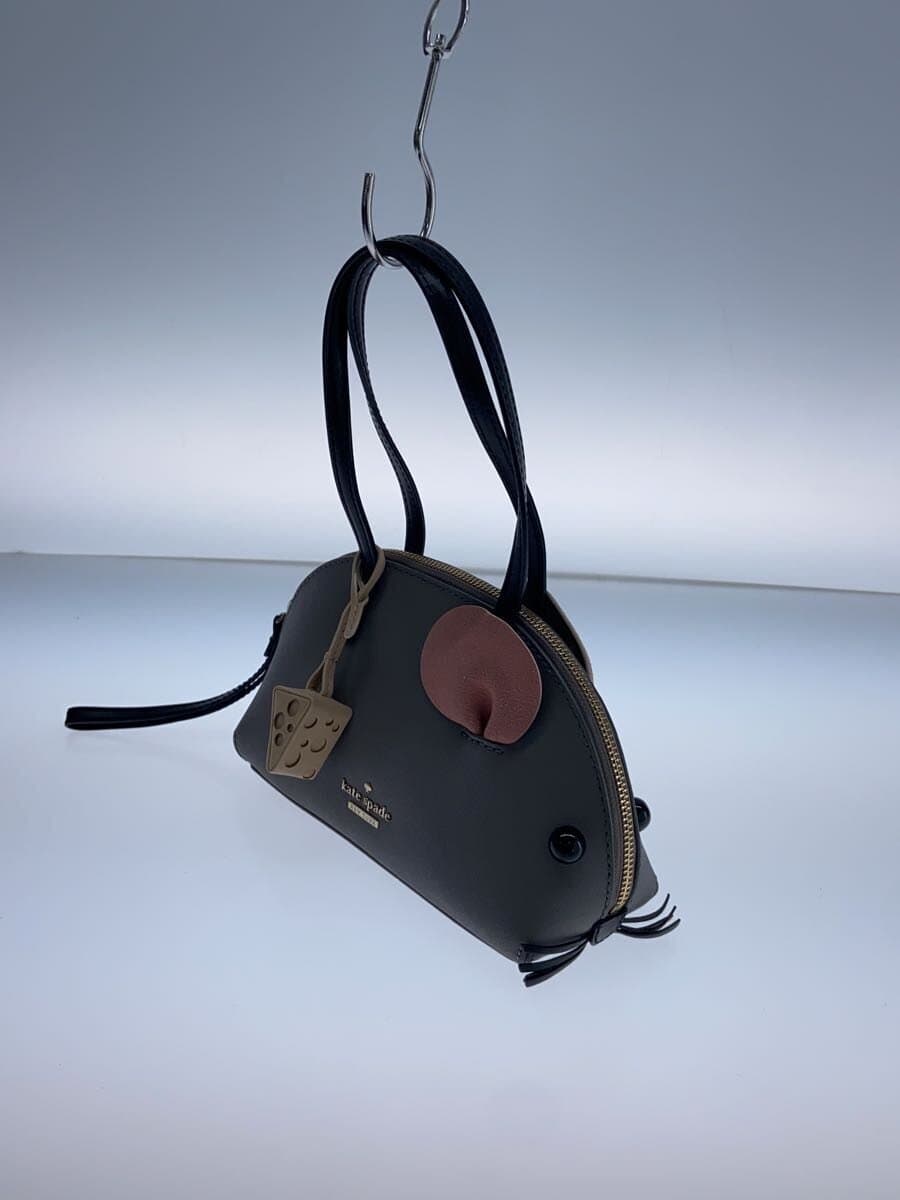 kate spade new york Handbag Leather GRY 2