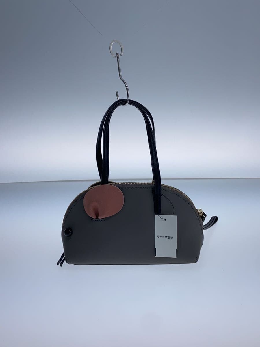 kate spade new york Handbag Leather GRY 3