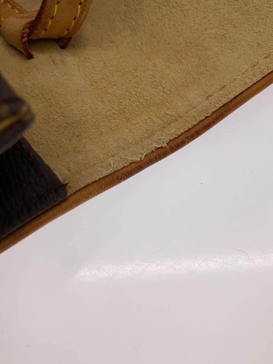 LOUIS VUITTON Pochette Twin GM_Monogram Canvas PVC BRW 7