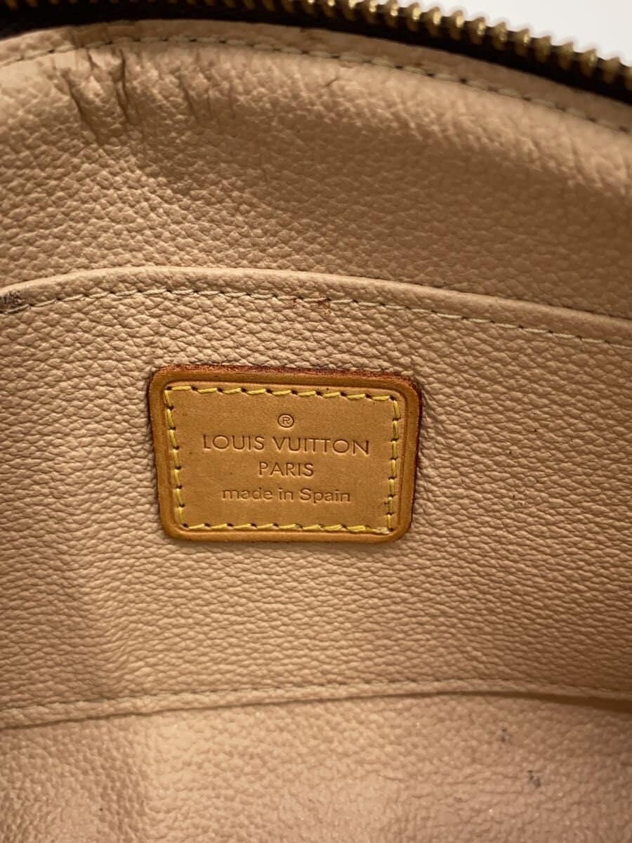 LOUIS VUITTON Pochette Cosmetic PM_Monogram Canvas PVC BRW 5