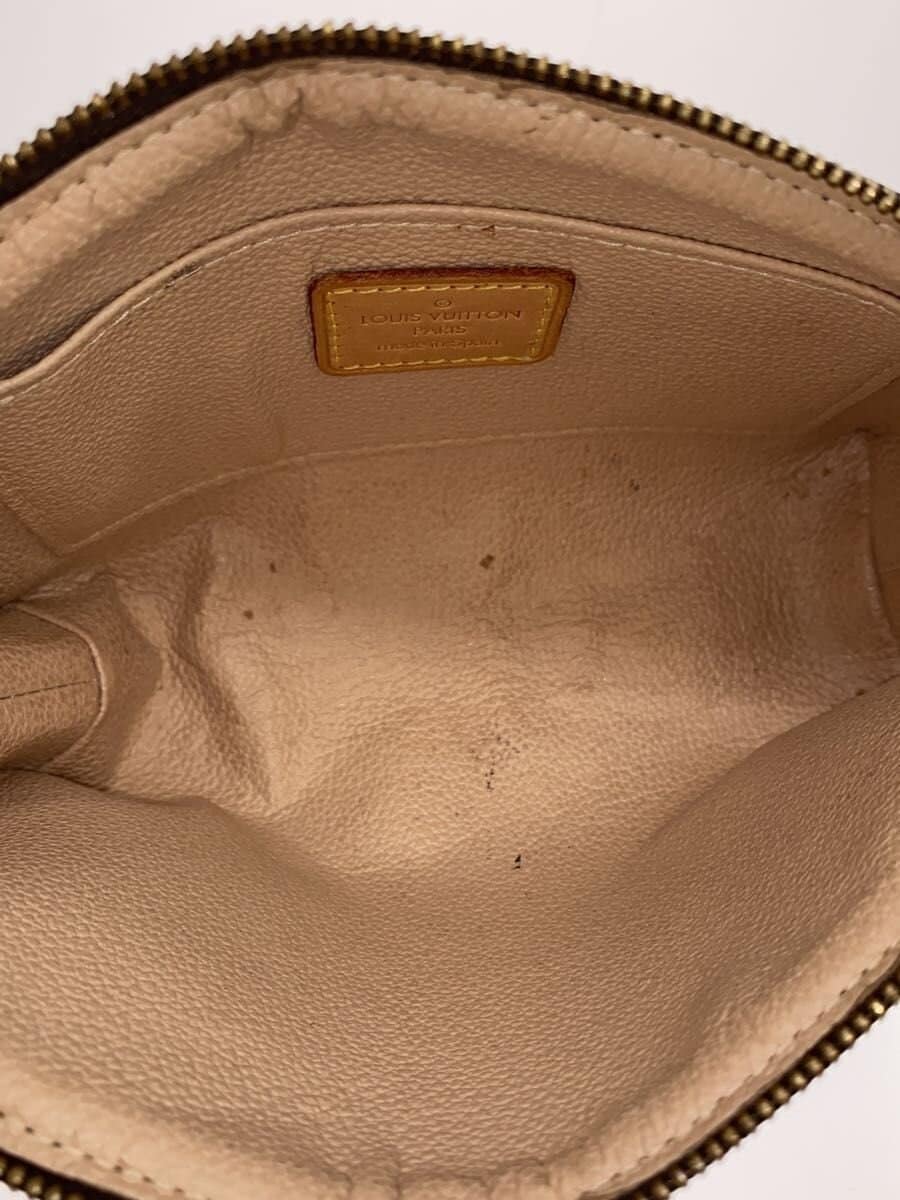 LOUIS VUITTON Pochette Cosmetic PM_Monogram Canvas PVC BRW 6