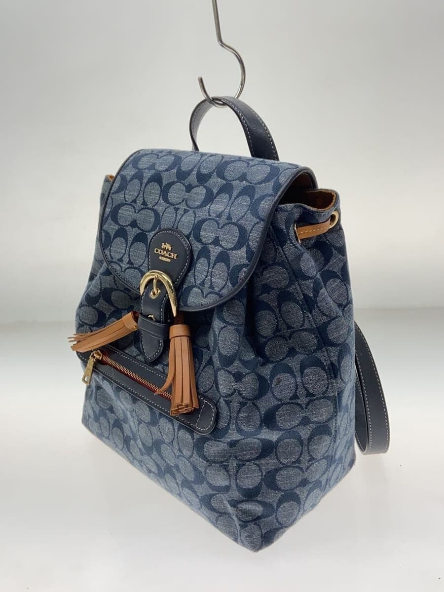 COACH Backpack -- BLU All-over pattern C8162 2