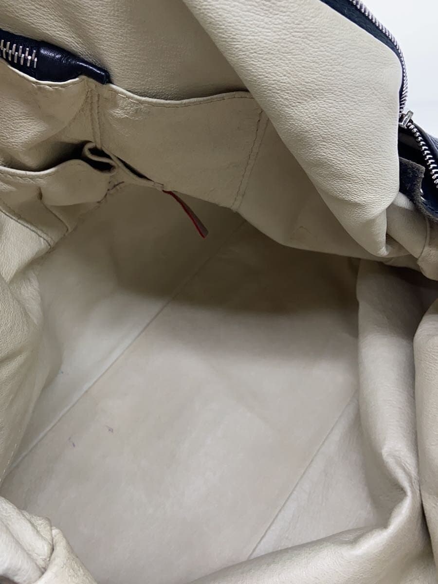 Ackermann tote bag leather black plain 6