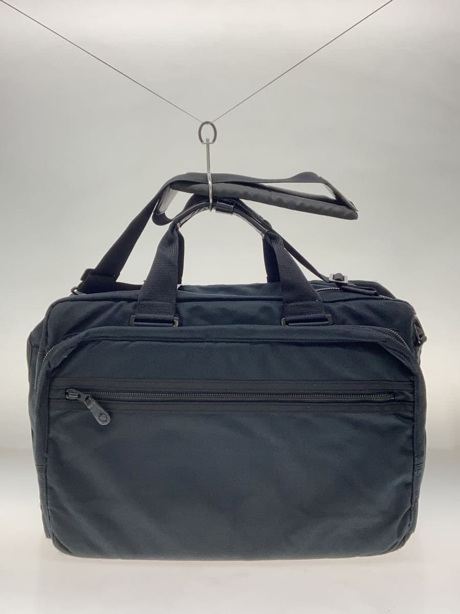 LUGGAGE LABEL Briefcase -- BLK Solid 3