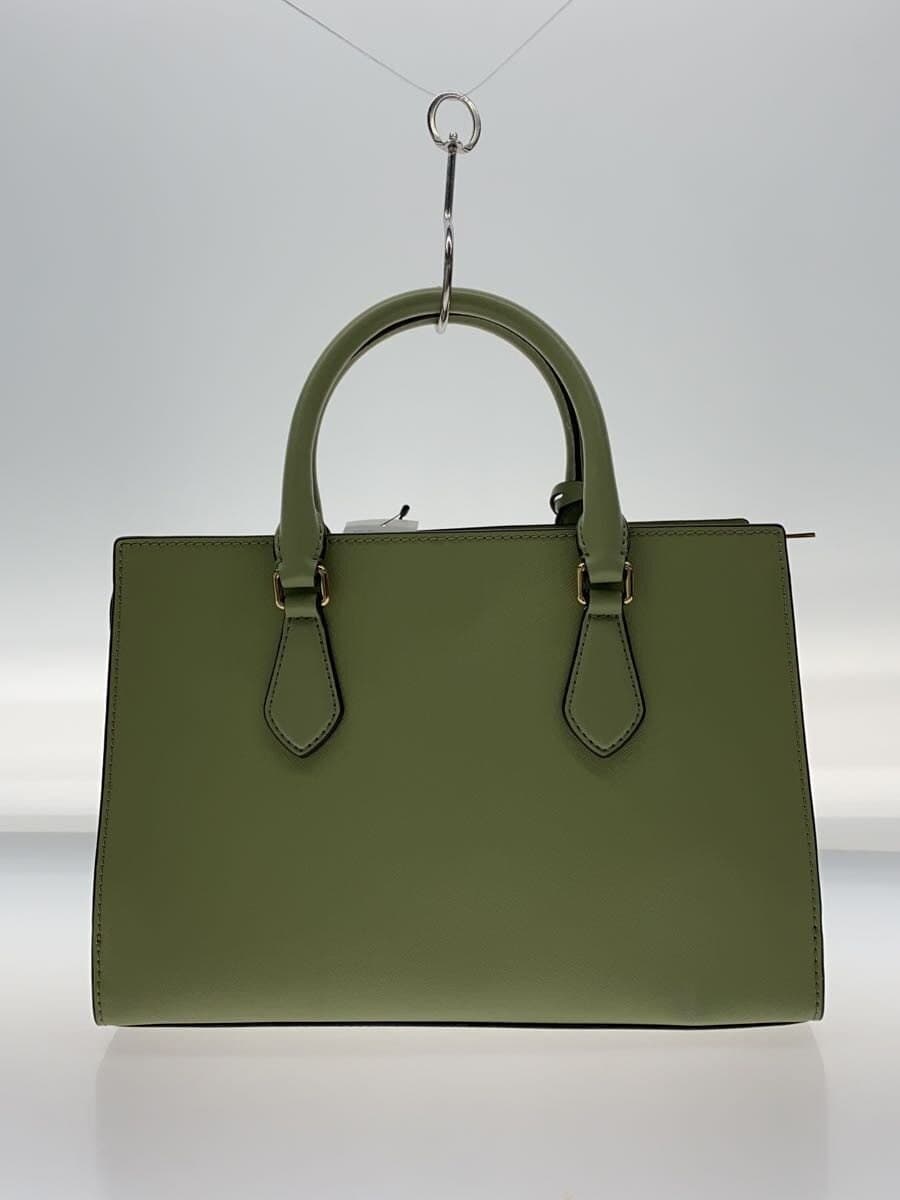 MICHAEL KORS Tote Bag Leather GRN OA-2209 3