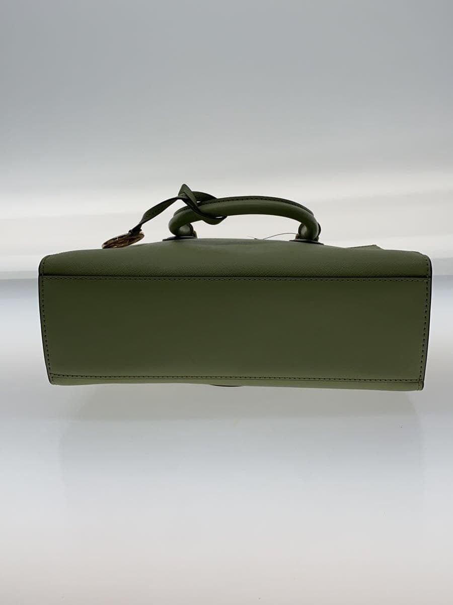 MICHAEL KORS Tote Bag Leather GRN OA-2209 4