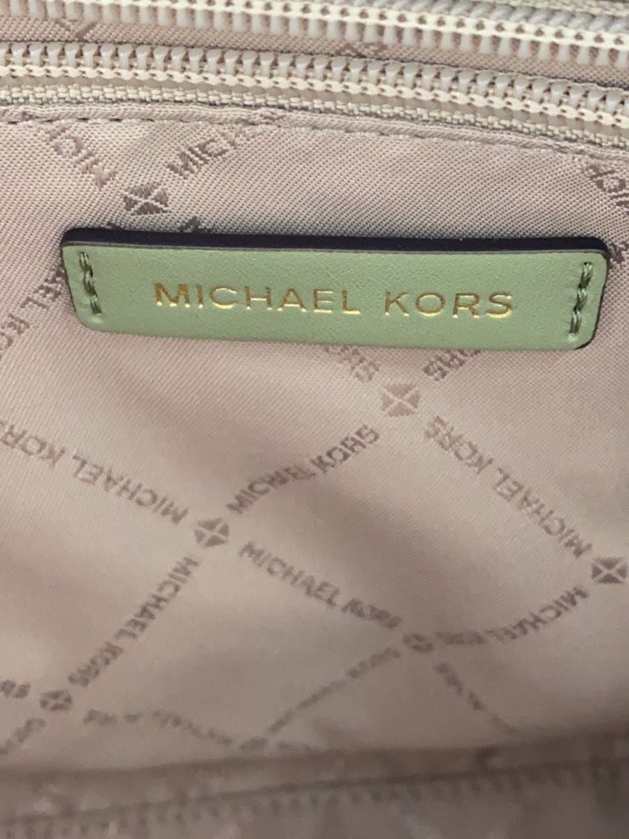 MICHAEL KORS Tote Bag Leather GRN OA-2209 7