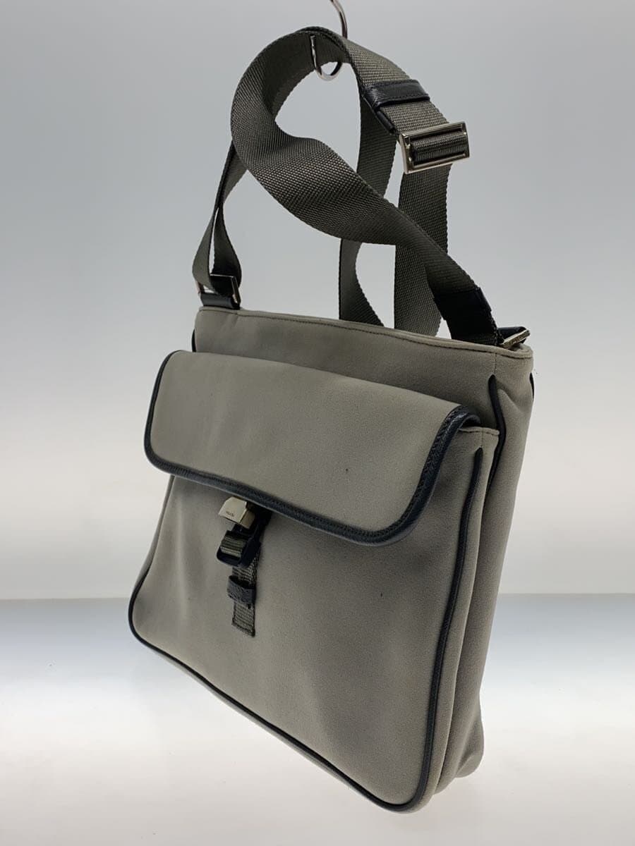 PRADA shoulder bag -- GRY 2