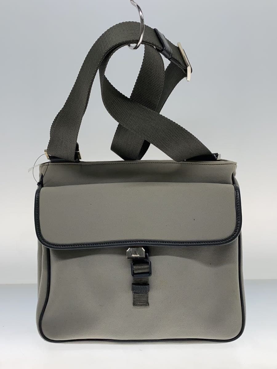 PRADA shoulder bag -- GRY 3