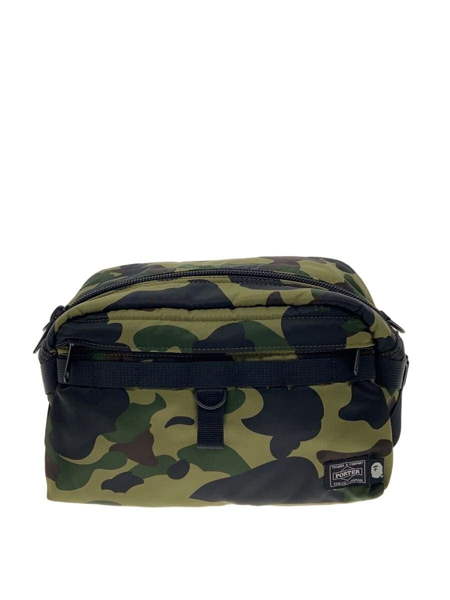 PORTER × A BATHING APE Waist Bag Nylon KHK Camouflage