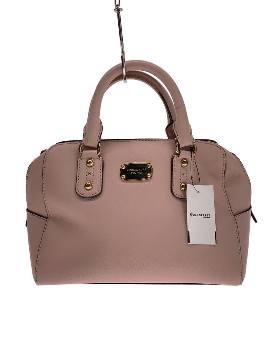 MICHAEL KORS Shoulder Bag Leather PNK Solid OB-1602