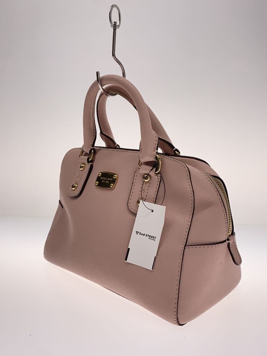 MICHAEL KORS Shoulder Bag Leather PNK Solid OB-1602 2